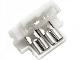 Gniazdo bezp. sam. MIDI składane wyprow. boczne