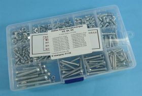 ZESTAW ŚRUB,NAKRĘTEK M3/M4/M5 500szt