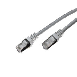 Kabel krosowy EmiterNet SFTP kat.6A LSOH 5 m szary EM/PC-SFTP6ALSOH-5M