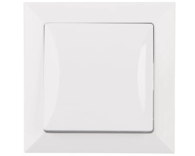 OPAL Łącznik dwubiegunowy biały WP-9 Op