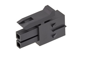 Adapter złącza 2-pinowe 2-rzędowe raster: 3mm Molex Żeński Montaż na kablu Końcówka gniazdowa Micro-Fit+ 206460.