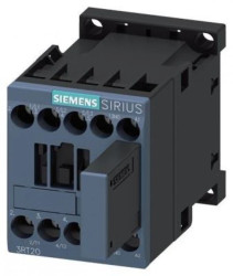 STYCZNIK SPRZĘGAJĄCY, AC-3, 4KW/400V, 1NO, DC 24V, 0.7...1.25*US, Z DIODĄ TŁUMIĄCĄ, 3-BIEG, WIELKOŚĆ S00, PRZYŁ. ŚRUBOWE