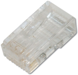 Plug, RJ45, 8 pole, 8P8C, Cat 6, IDC connection, cable assembly, AK-219602