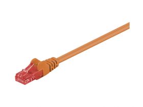 Kabel Patchcord CAT 6 U/UTP RJ45/RJ45 7.5m pomarańczowy