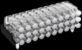 12.962.053 Light guide 5 x 3-way 2.8 mm, ø 2 mm, horizontal