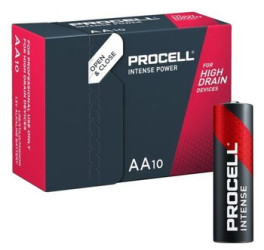 OUTLET bateria alkaliczna Duracell Procell INTENSE LR6 / AA - 10 sztuk