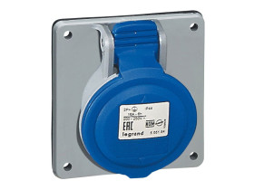 P17 TEMPRA PRO gniazdo tablicowe 16A 2p+z 230v ip44 555184 LEGRAND