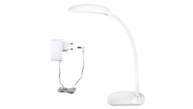 Lampka Biurkowa Z Usb 7W 360Lm 4500K Ma66-D Biała Z7572
