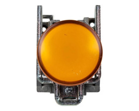 Lampka sygnalizacyjna 22mm żółta 230-240V AC LED XB4BVM5