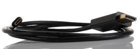 Kabel DisplayPort długość 1m B: USB C A: Display Port RS PRO 4K