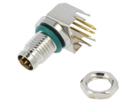 Złącze M8, męskie, PIN:5, kątowe 90, 30V M8AS-05PMMR-SF8001