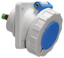 Gniazdo tablicowe proste 125A 3p 230V 6h IP67 13452