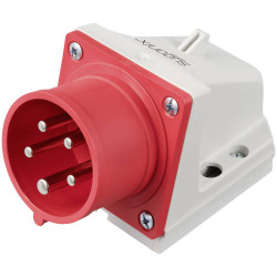 Sygonix SY-6261870 CEE Wall plug 16A 5-pin 415V AC durable design