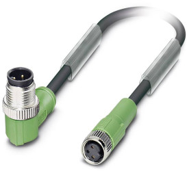 Kabel do czujników/elementów wykonawczych Phoenix Contact SAC-3P-M12MR/1,5-PUR/M 8FS 1668894, złącze żeńskie M8, proste,