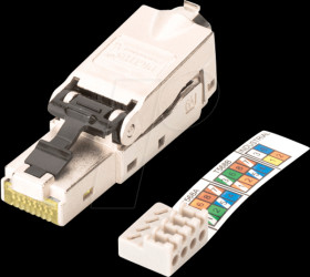 DN-93631 Field attachable connector RJ45, Cat6a