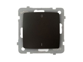 KARO Wyłącznik 2-biegunowy IP-20 zaciski gwintowe czekoladowy metalik ŁP-11S/m/40 OSPEL