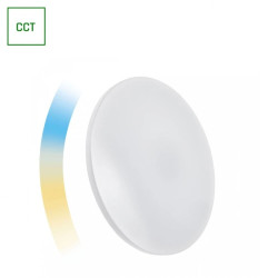 NYMPHEA 36W CCT 230V 120st IP20 488x72mm BIAŁY ok rągła DIM Wi-Fi Spectrum SMART
