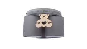 Lampa Sufitowa Miś 3Xe27 Mlp4963 Milagro