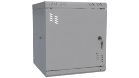 Szafa Wisząca Rack 10 6U 300Mm Drzwi Metalowe Szara