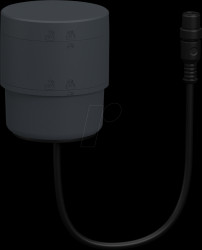 XVB7C61 Base element, modular, 70 mm, M12 connection, 24V DC, dark grey