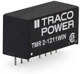 TracoPower TMR 2-4823WIN Przetwornica DC/DC, do PCB TMR 2-4823WIN, SIP-8, 2 W, 15 V/DC, -15 V/DC, 67 mA, 1 szt.