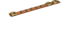 univers Szyna uziemiająca Cu 20x5 mm 1-polowa UZ010 HAGER