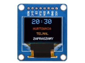 Wyświetlacz OLED SSD1331