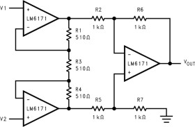 High Speed, Low Power, Low Distortion Voltage Feedback Amplifier