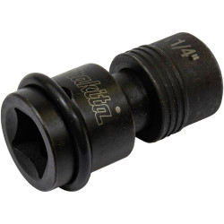 Makita B-68448 Bit Adapter 1 2In 6Kt 51mm 1 4In Bit Holder For Screwdriver Bit