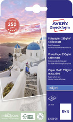Avery-Zweckform Premium C2570-20 Papier fotograficzny 10 x 15 cm 250 g/m² 20 ark. satynowy matowy