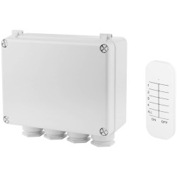 Smartwares SH4-99652 BASIC Switch Set Outdoor Use Remote 3-way 400W