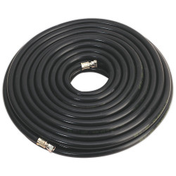 Sealey AH20RX/38 Air Hose 20mtr x &#xD8;10mm with 1/4&quot;bsp Unions Heavy-duty