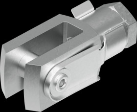 6144 Rod clevis, M10 x 1.25