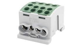 Zacisk Hlk 125A-4 (1X35,3X25 / 1X35,3X25) Al/Cu - Zielony