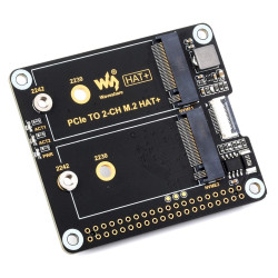 Waveshare Dual-Channel M.2 HAT+ for Raspberry Pi 5