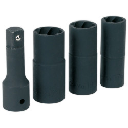 Sealey SX271 Impact Wheel Nut/removal Flip Sockets 1/2&quot;sq Drive