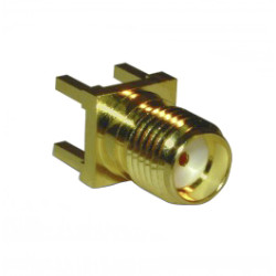 Złącze koncentryczne Montaż na płytce drukowanej Żeński 50Ω typ złącza Złącze SMA 18GHz Lutowane
