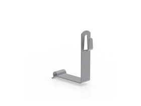 OG uchwyt pod dachówkę z zamkiem/100 titania 91013102 ELKO-BIS