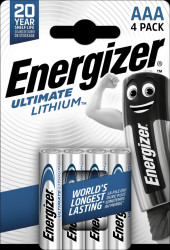 639171 Energizer lithium battery, 4x LR3, 1.5 V