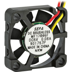 SEPA 111111657 MF17B05FSE Axial Fan 5V DC 1.1m&#xB3;/h 17x17x4.5mm 0.3W