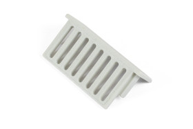 Pokrywa, 35 mm Poliwęglan x 10.2mm 1597DIN2GY, 1597DIN4GY, materiał: Poliwęglan, Hammond