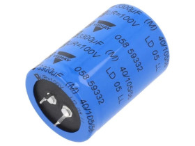 MAL205859332E3 Kondensator elektrolityczny SNAP-IN 3,3mF 100VDC, Ø35x50mm