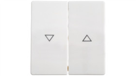 Berker/Q.1 Klawisz 2-Krotny Z Nadrukiem Symbolu Strzałka Biały Aksamit 16256089