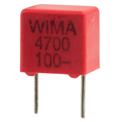 Wima FKP2D014701G00KS FKP2 4700pF &#xB1;10% 100V Radial Polypropylene Capacitor