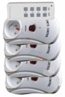 ZSZ-4B1T Zdalne sterowanie urzadzeniami 230V - 4 odbiorniki + pilot