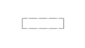 Ramka Wypełniająca Poczwórna Serii Deco Grafitowy Mat 28Drw-4