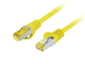 Kabel krosowy patchcord kat.6A S/FTP LSZH CU żółty PCF6A-10CU-0500-Y /5m/