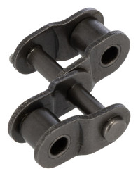 Ogniwo łańcucha rolkowego, typ: 08B-2, połączenie: Łącze offsetowe, Stal węglowa