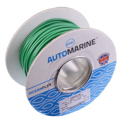 Green 4mm² Oceanflex Tinned Copper Cable 56/0.3mm 30M