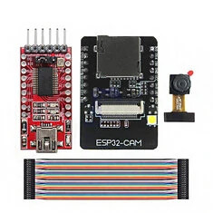 Płyta rozwojowa ESP32-CAM WiFi + bluetooth ESP32 z konwerterem USB do szeregowej TTL FT232RL FTDI 40-pinowym przewodnikiem